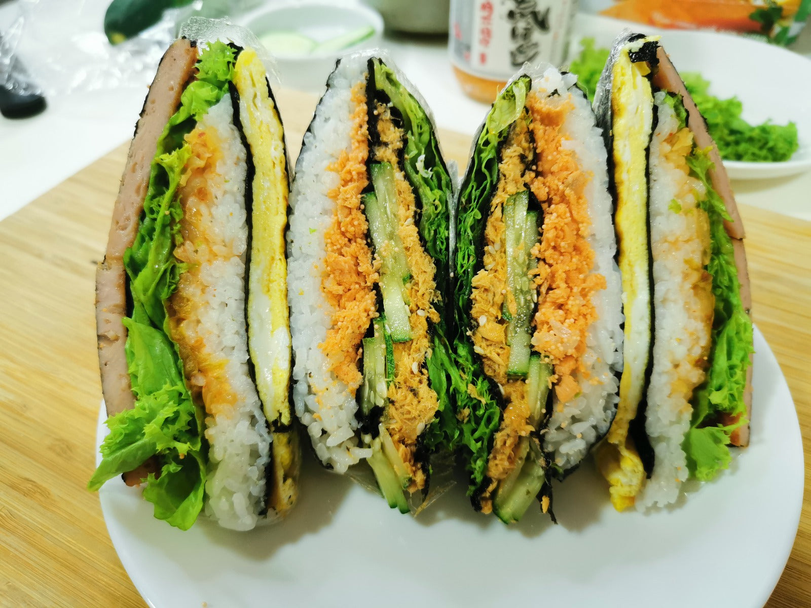 Simple to follow Folded Gimbap