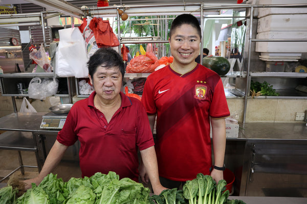 Vegetable seller’s 50 years in Tiong Bahru Market