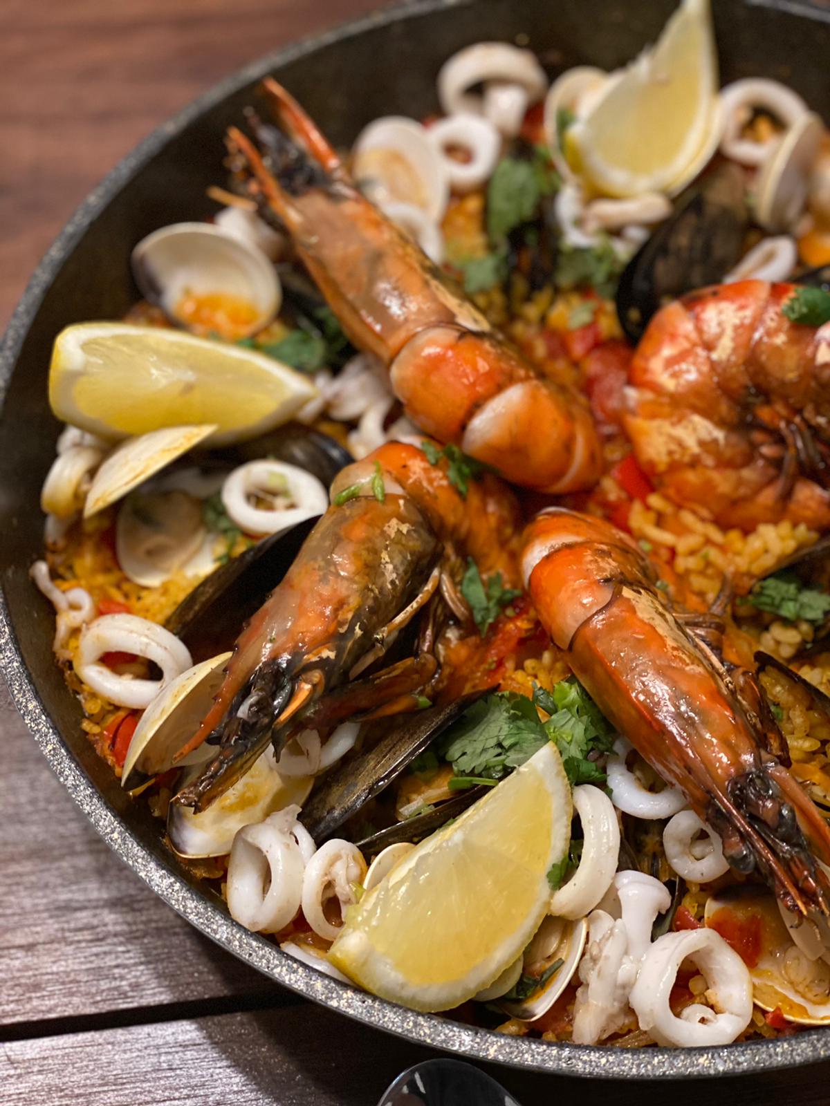 Seafood Paella