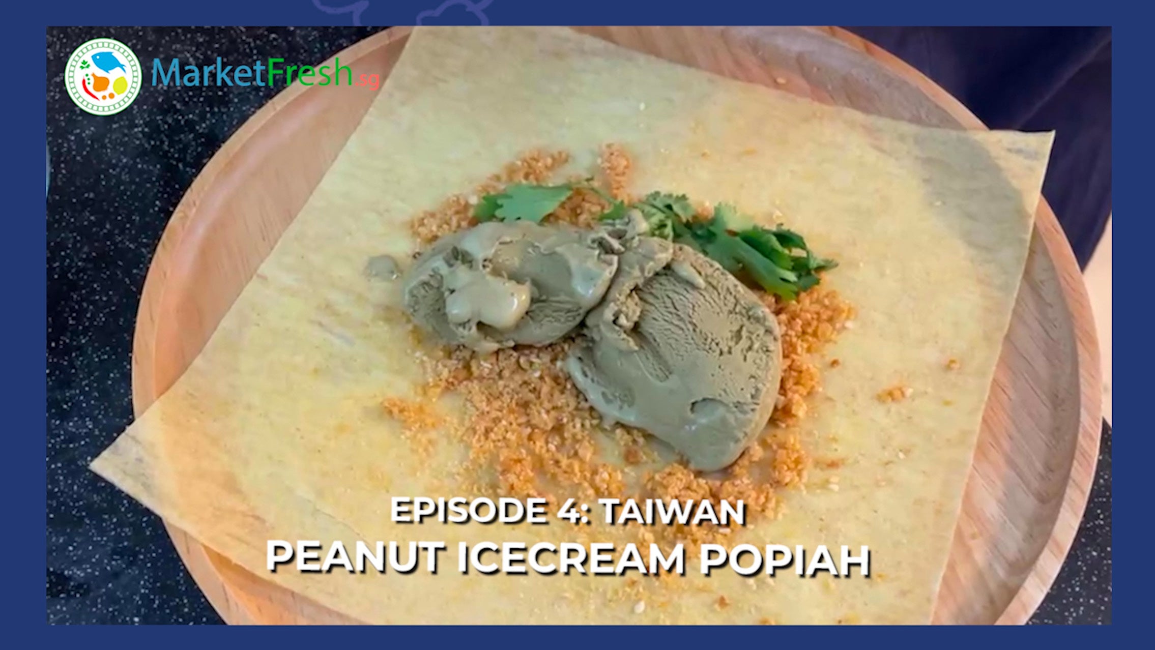 Best Taiwanese Peanut and Cilantro Ice Cream Roll Recipe - How To