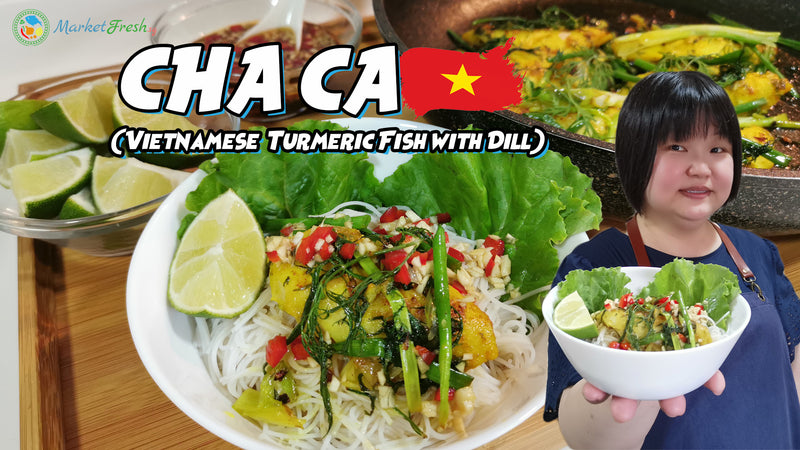 Vietnamese Turmeric Fish With Dill (Cha Ca)