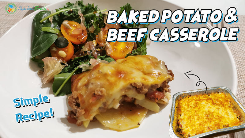 Baked Potato & Beef Casserole