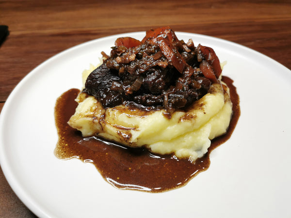 Braised Beef Cheek With Red Wine