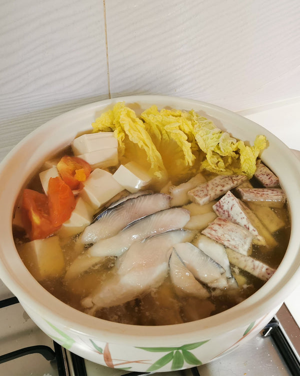 Chinese Pomfret Fish Steamboat