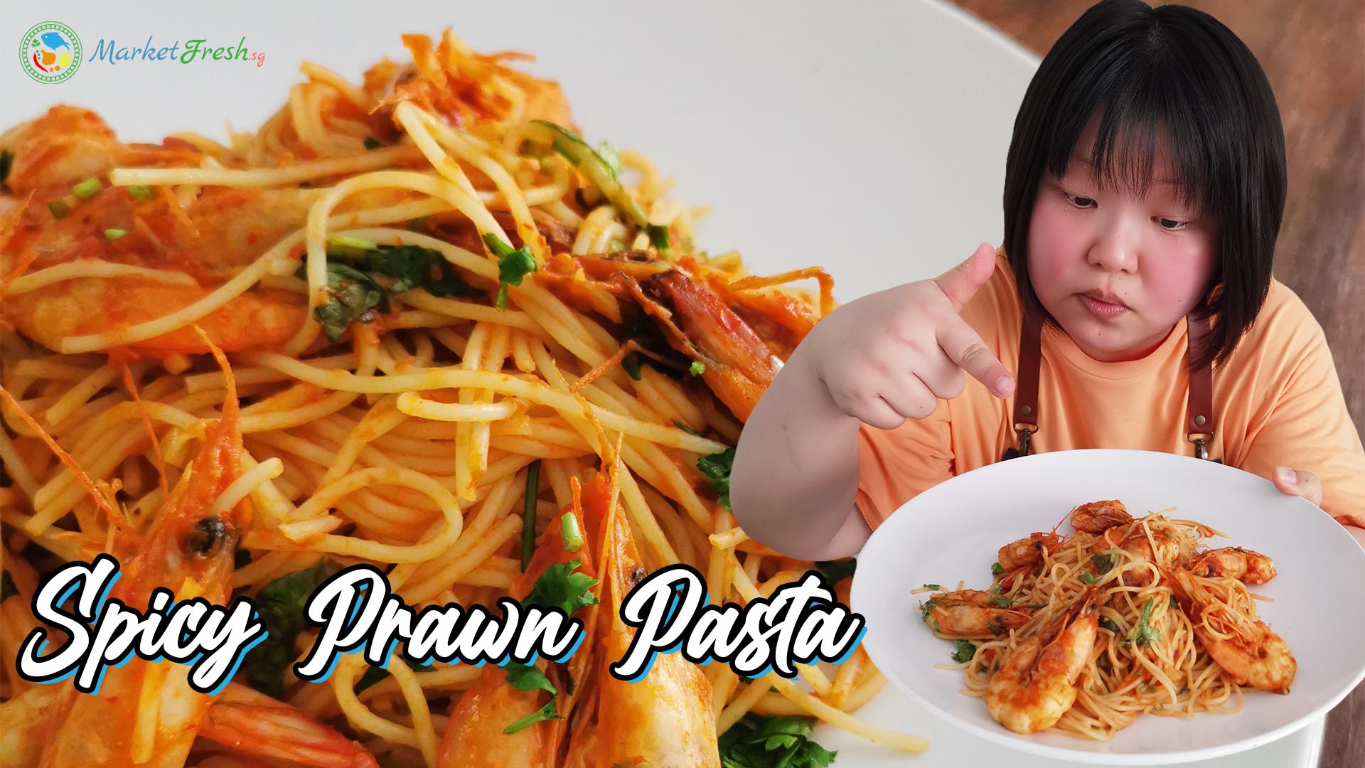Delicious Spicy Prawn Pasta