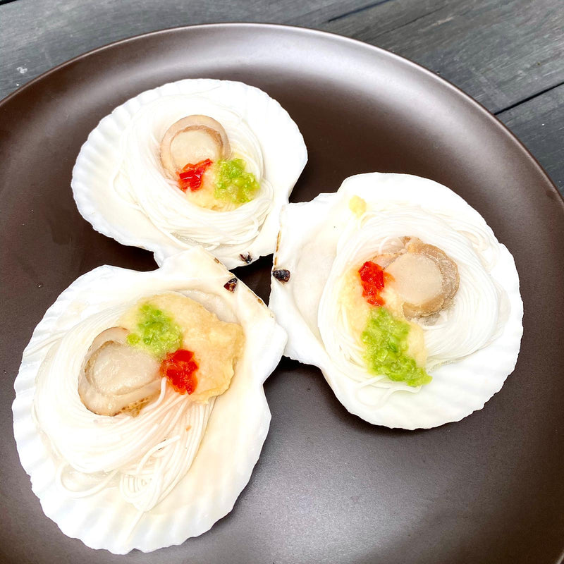 Scallop with Garlic and Vermicelli (6pcs)