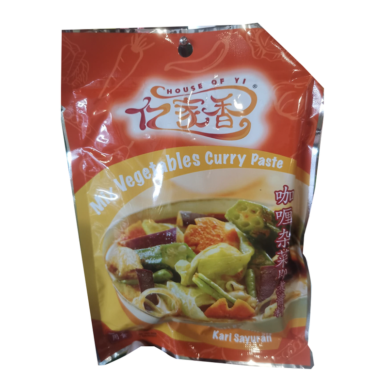 House of Yi Vegetarian Mix Vegetable Curry Paste (1pkt)