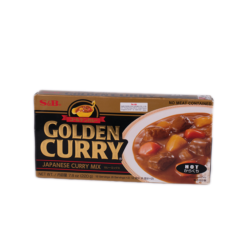 Golden Curry Japanese Curry Mix (HOT)