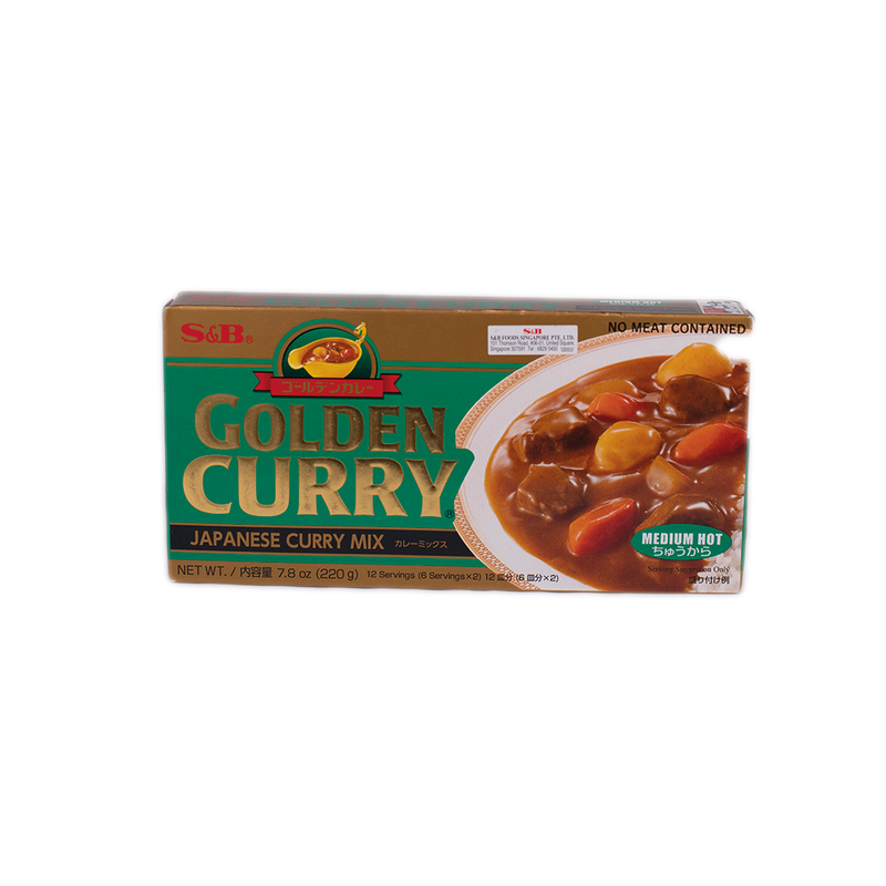 Golden Curry Japanese Curry Mix (MEDIUM HOT)