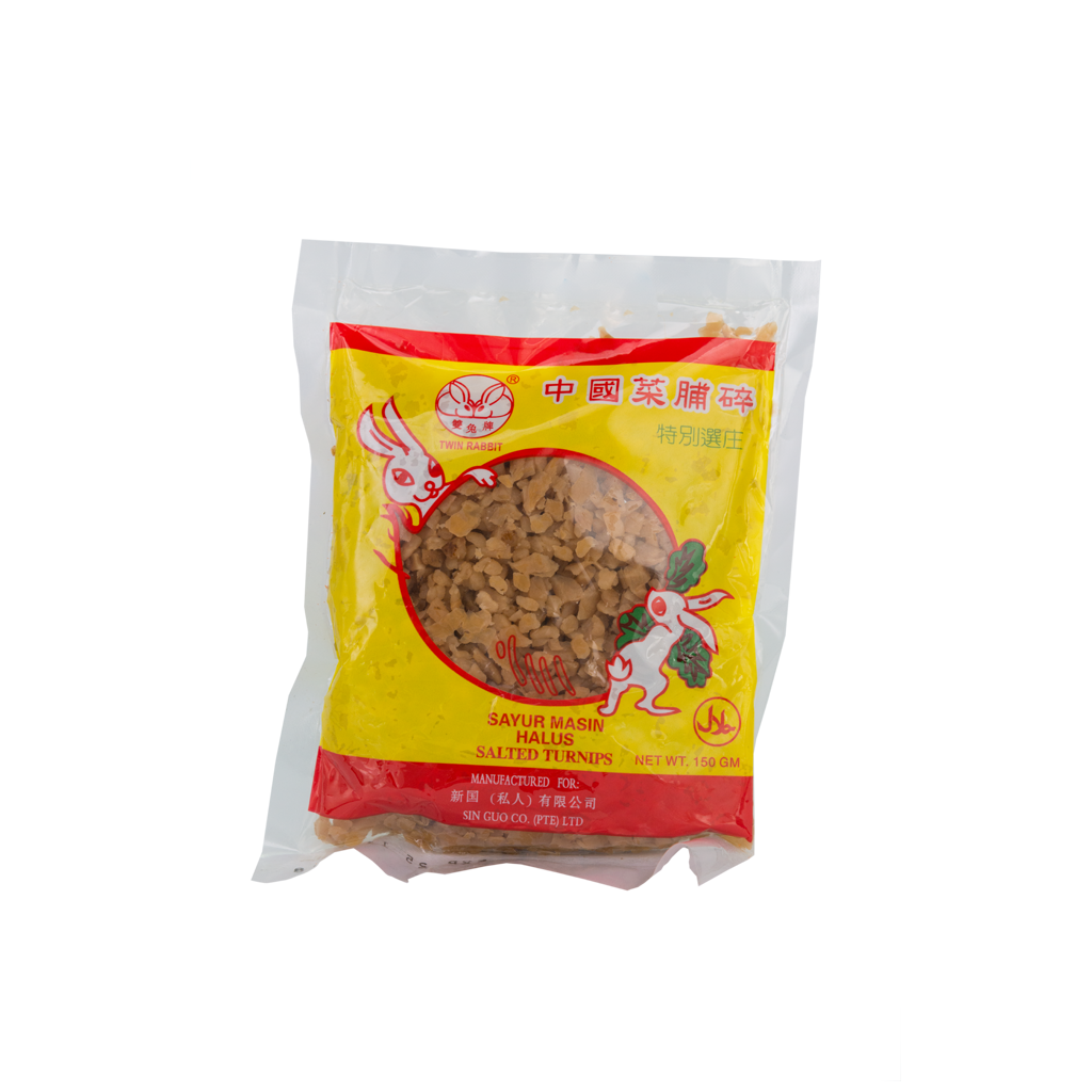 Twin rabbit Salted Turnips